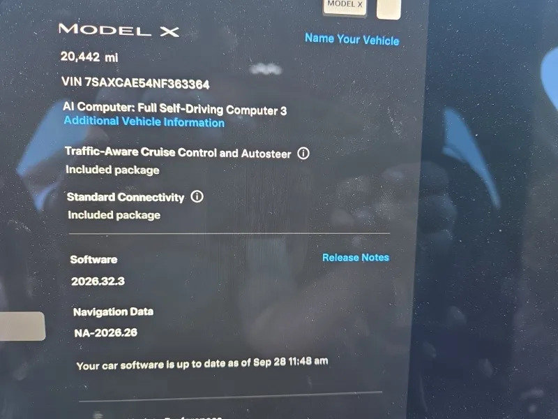 Used 2022 Tesla Model X AWD/4WD image 7