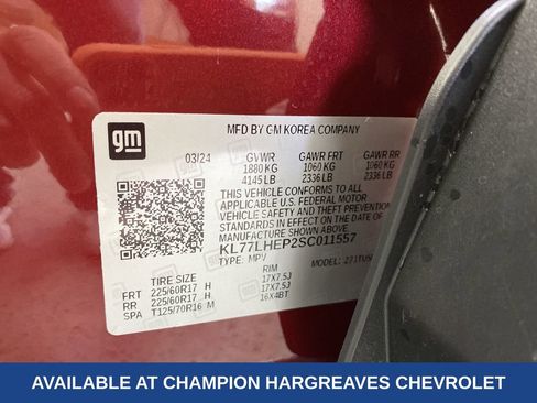 Certified 2025 Chevrolet Trax LT w/ Driver Confidence Package FWD image 42