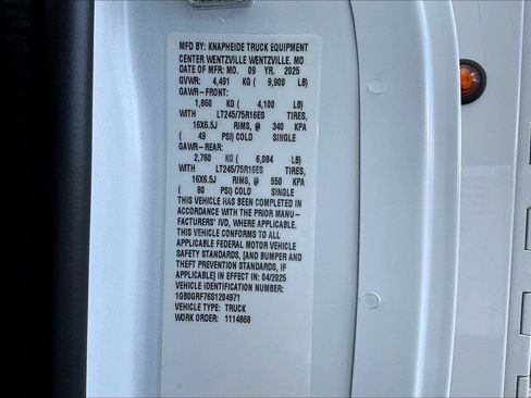 New 2025 Chevrolet Express 3500 w/ Power Convenience Package image 18