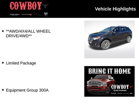 Used 2013 Ford Edge Limited AWD/4WD image 2