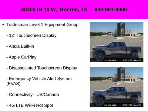 Used 2026 RAM 2500 Tradesman w/ Power Wagon Package AWD/4WD image 20