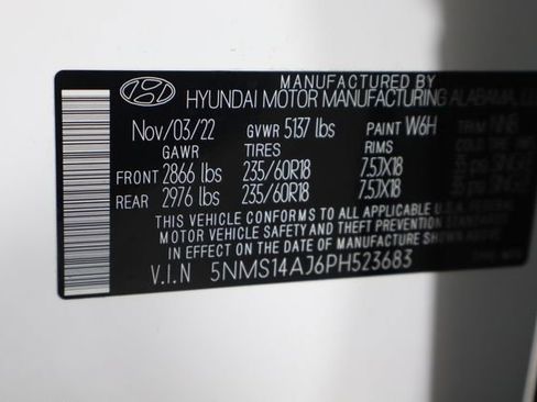 Used 2023 Hyundai Santa Fe SE FWD image 34
