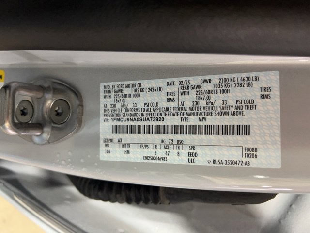 Certified 2025 Ford Escape ST-Line Select AWD/4WD image 34