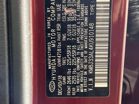 Used 2019 Hyundai Tucson Limited w/ Cargo Package image 26