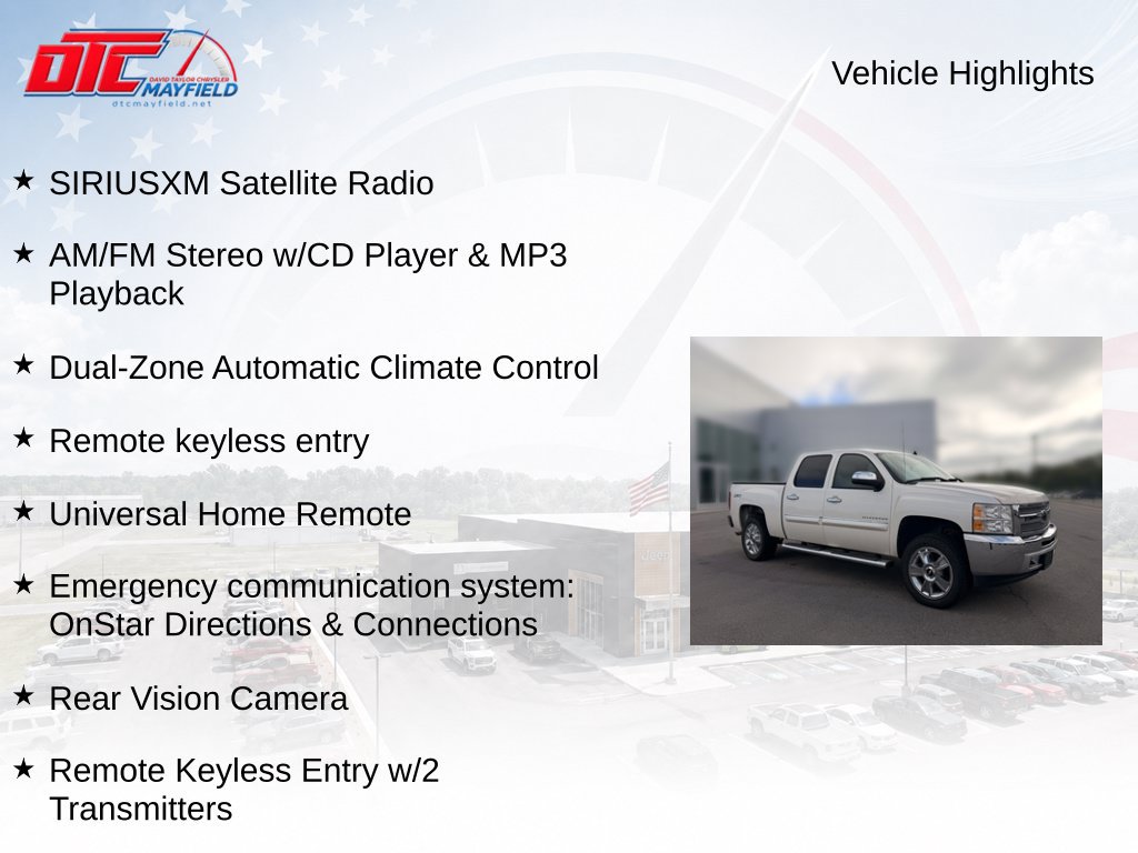 Used 2012 Chevrolet Silverado 1500 LT w/ All-Star Edition AWD/4WD image 6