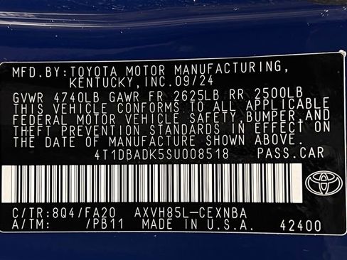 Used 2025 Toyota Camry LE AWD/4WD image 22