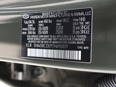 Used 2026 Hyundai Tucson SEL AWD/4WD image 24