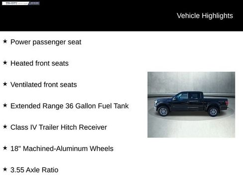 Used 2015 Ford F150 Lariat w/ Equipment Group 501A Mid image 40