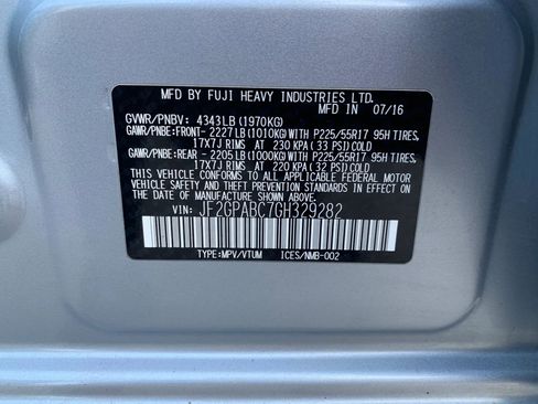 Used 2016 Subaru Crosstrek 2.0i Premium w/ Moonroof Package AWD/4WD image 28
