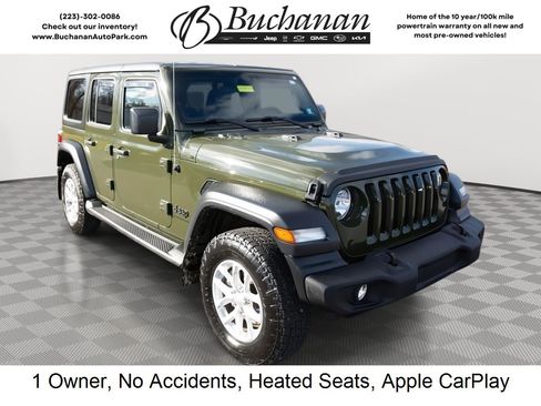 Used 2023 Jeep Wrangler Sport S image 1