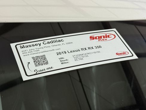 Used 2019 Lexus RX 350 FWD w/ Premium Package image 20