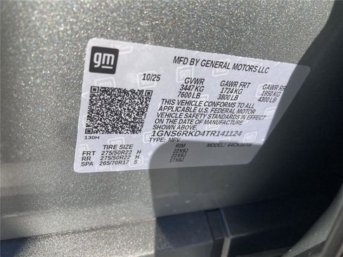 New 2026 Chevrolet Tahoe RST w/ Comfort Package image 33