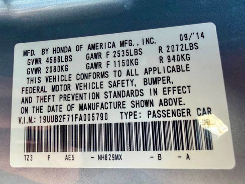 Used 2015 Acura TLX V6 w/ Advance Package FWD image 80