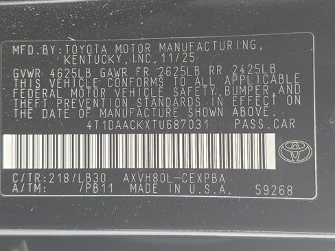 Used 2026 Toyota Camry XSE FWD image 23
