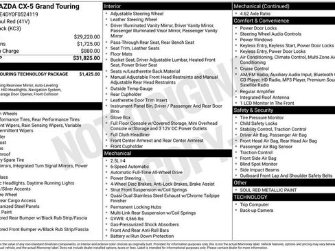 Used 2015 MAZDA CX-5 Grand Touring image 3