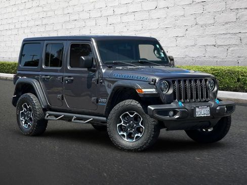 Used 2023 Jeep Wrangler Unlimited Rubicon 4xe AWD/4WD image 2