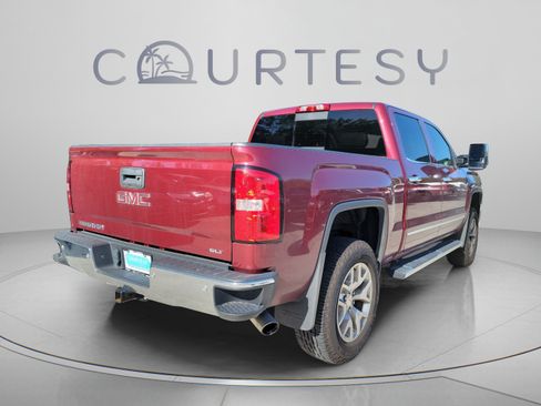 Used 2015 GMC Sierra 1500 SLT w/ SLT Crew Cab Value Package RWD image 3