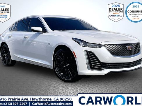 Used 2021 Cadillac CT5 Luxury w/ Sun And Sound Package AWD/4WD image 1