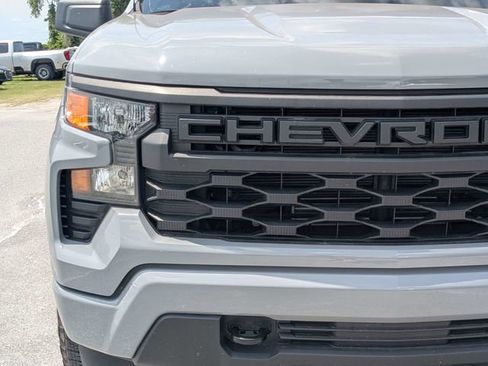Used 2024 Chevrolet Silverado 1500 Custom w/ Turbomax Blackout Package AWD/4WD image 9
