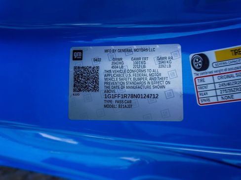 Used 2022 Chevrolet Camaro SS RWD image 41