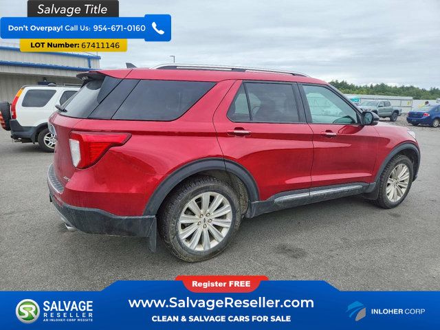 Used 2022 Ford Explorer Limited w/ Limited Technology Package AWD/4WD image 4