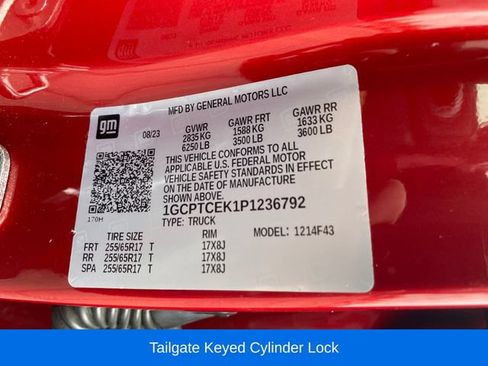 Certified 2023 Chevrolet Colorado LT w/ LT Convenience Package III AWD/4WD image 24