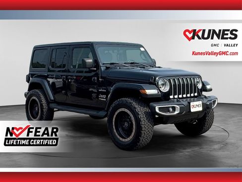 Used 2020 Jeep Wrangler Unlimited Sahara AWD/4WD image 1
