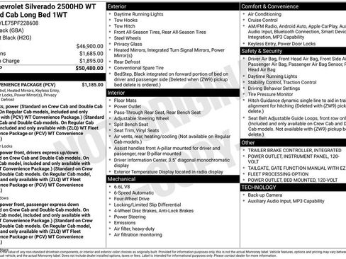 Used 2023 Chevrolet Silverado 2500 W/T w/ WT Convenience Package image 5