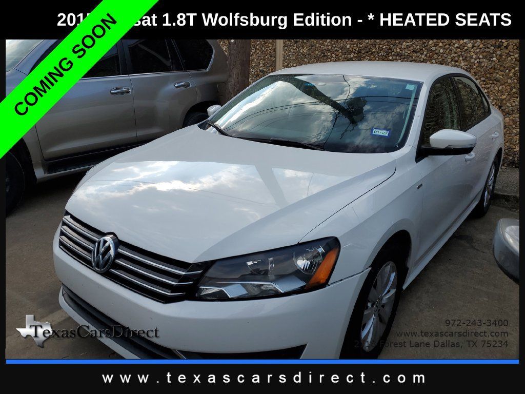 Used 2015 Volkswagen Passat 1.8T Wolfsburg Edition FWD image 2