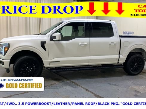 Certified 2025 Ford F150 Lariat w/ Equipment Group 502A High image 6