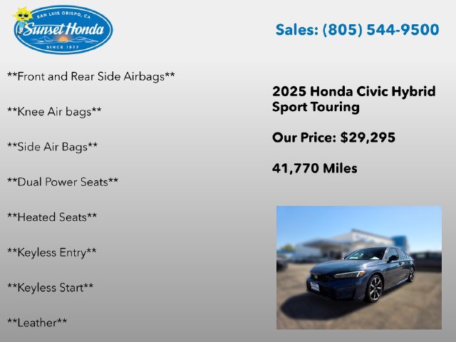 Certified 2025 Honda Civic Sport Touring image 14
