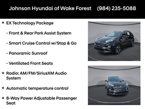 Used 2021 Kia Sportage EX w/ EX Technology Package image 12