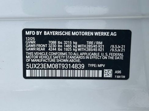 New 2026 BMW X7 xDrive40i w/ M Sport Package AWD/4WD image 43