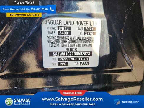 Used 2013 Jaguar XJ RWD image 16