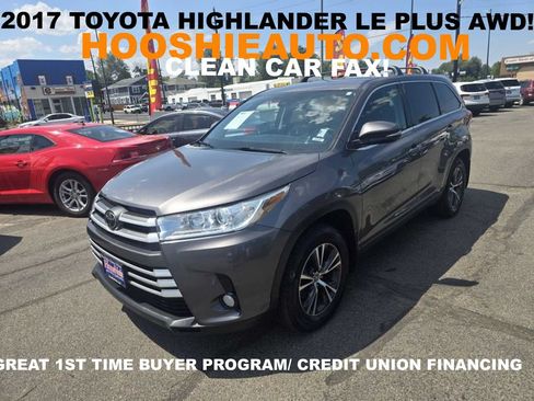 Used 2017 Toyota Highlander LE AWD/4WD image 1