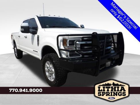 Used 2022 Ford F350 Platinum AWD/4WD image 1