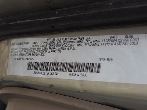 Used 2006 Subaru Outback 3.0R L.L. Bean AWD/4WD image 6