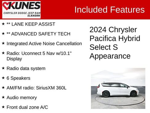 Used 2024 Chrysler Pacifica Select image 3