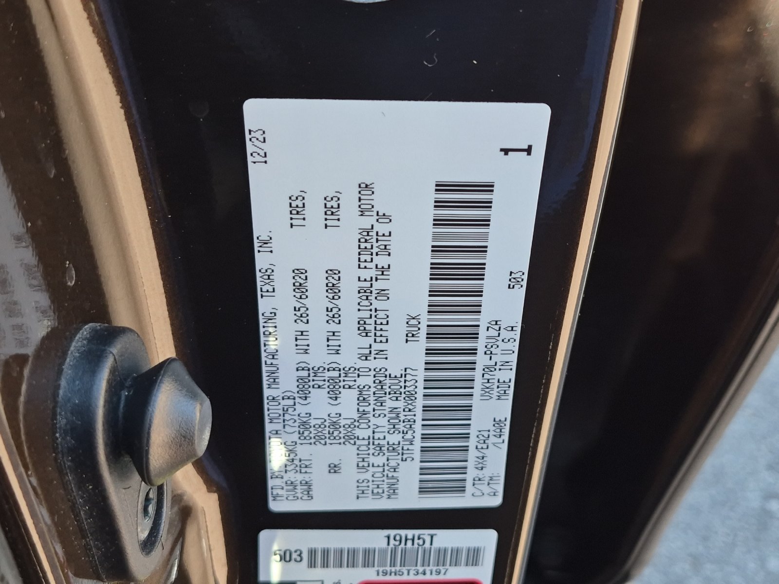 Used 2024 Toyota Tundra Limited RWD image 25