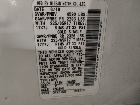Used 2020 Nissan Rogue SV FWD image 33