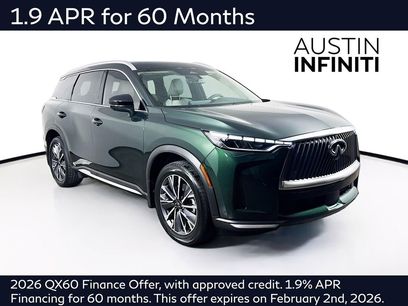 New 2026 INFINITI QX60 Luxe w/ Cargo Package