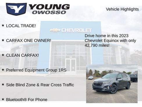 Used 2023 Chevrolet Equinox RS image 7