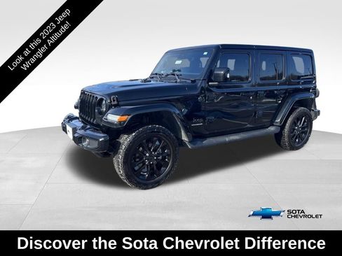 Used 2023 Jeep Wrangler Altitude image 1