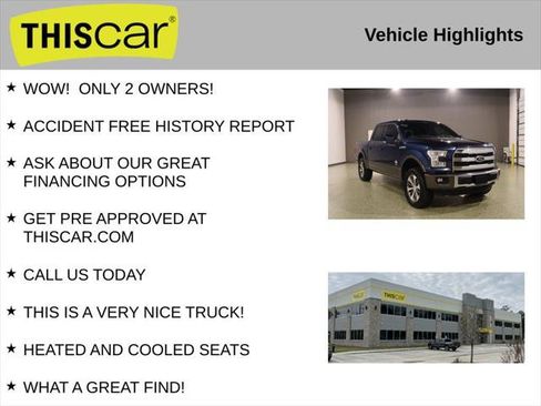 Used 2016 Ford F150 King Ranch w/ Equipment Group 601A Luxury AWD/4WD image 10
