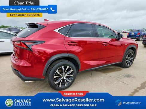 Used 2016 Lexus NX 200t F Sport w/ F Sport Premium Package AWD/4WD image 4