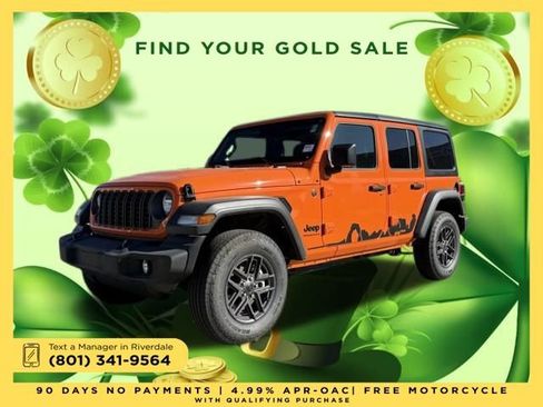 New 2025 Jeep Wrangler Unlimited Sport image 1