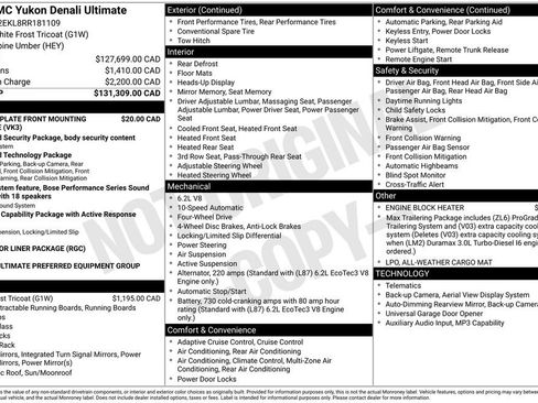 Certified 2024 GMC Yukon Denali Ultimate AWD/4WD image 6