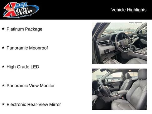 Used 2020 Toyota Highlander Platinum image 2