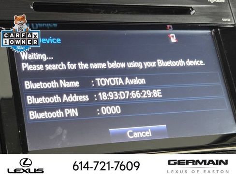 Used 2018 Toyota Avalon XLE Premium w/ All Weather Liner Package FWD image 34