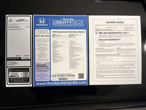 Used 2020 Jeep Grand Cherokee Altitude image 43